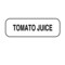 Nevs Tomato Juice Label 1/2" x 1-1/2" DIET-116 - alternate 1